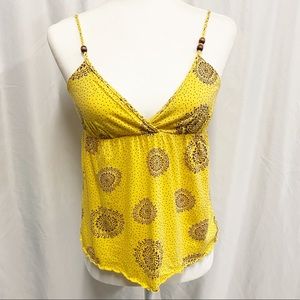 Buttercup Yellow Boho Pajama Top